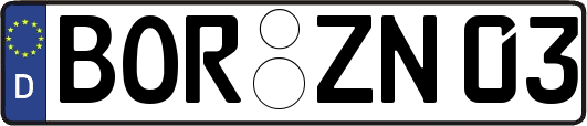 BOR-ZN03