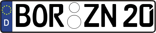 BOR-ZN20