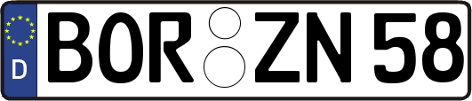 BOR-ZN58