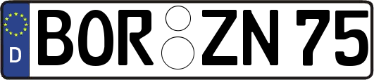 BOR-ZN75