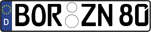 BOR-ZN80