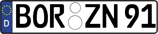 BOR-ZN91