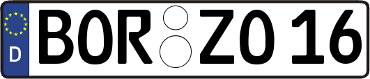 BOR-ZO16
