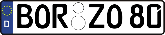 BOR-ZO80
