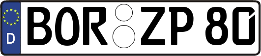 BOR-ZP80
