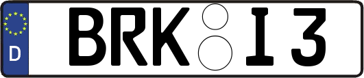 BRK-I3