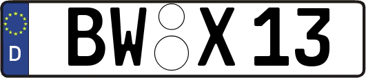 BW-X13