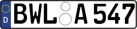 BWL-A547