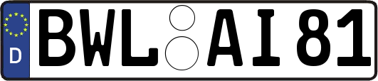 BWL-AI81