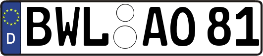 BWL-AO81