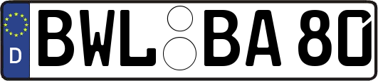 BWL-BA80