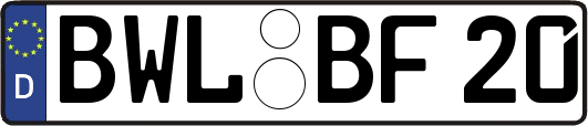 BWL-BF20