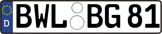 BWL-BG81