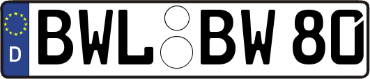 BWL-BW80