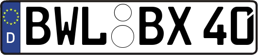 BWL-BX40