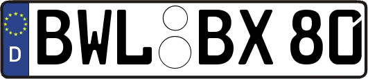 BWL-BX80