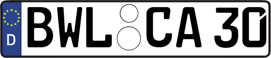 BWL-CA30