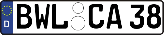 BWL-CA38
