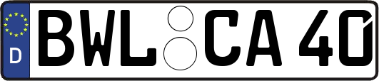 BWL-CA40