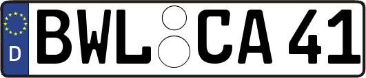 BWL-CA41