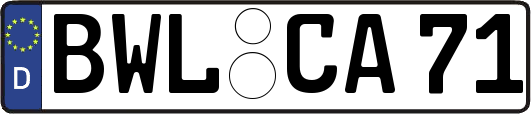 BWL-CA71