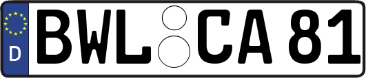 BWL-CA81