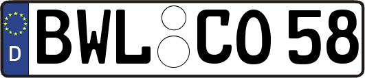 BWL-CO58