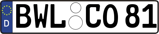 BWL-CO81