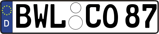 BWL-CO87