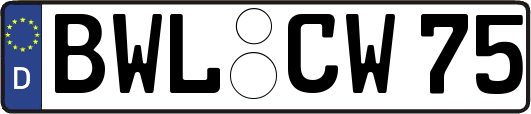 BWL-CW75