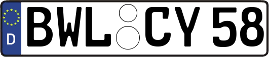 BWL-CY58