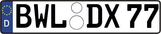 BWL-DX77