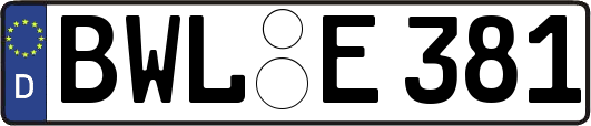 BWL-E381