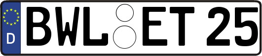 BWL-ET25