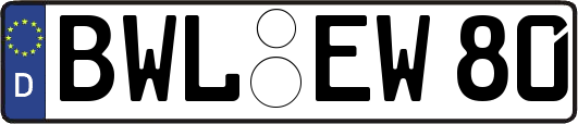 BWL-EW80