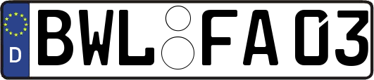 BWL-FA03