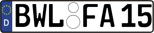 BWL-FA15