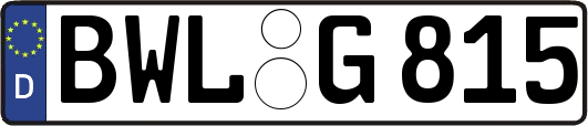 BWL-G815