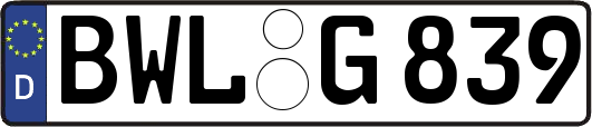 BWL-G839