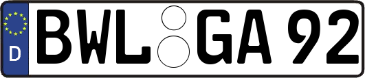 BWL-GA92