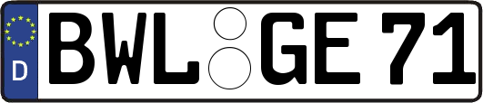 BWL-GE71