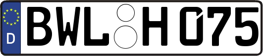 BWL-H075