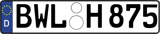 BWL-H875