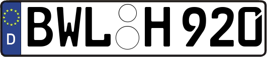 BWL-H920