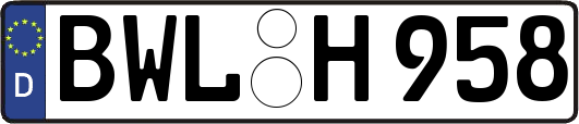 BWL-H958