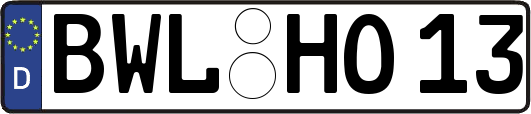 BWL-HO13