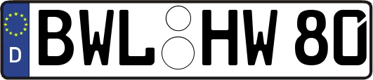 BWL-HW80