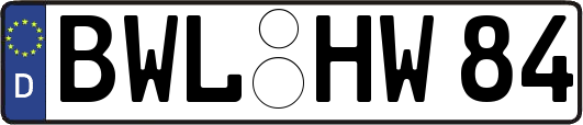 BWL-HW84