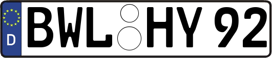 BWL-HY92