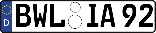 BWL-IA92